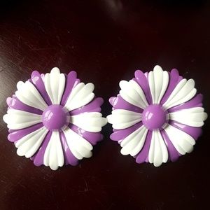 Vintage clip on earrings